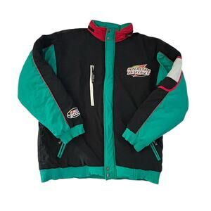 Chase Authentics Nascar Bobby Labonte Puffer Jacket Large